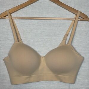 Truekind Supportive Comfort Wireless Shaping Bra-Beige-Women Size Large